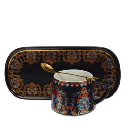 GAEM Кружка с блюдцем и ложкой, 280 мл, L24,5 W11 H7,5 см, 2в.