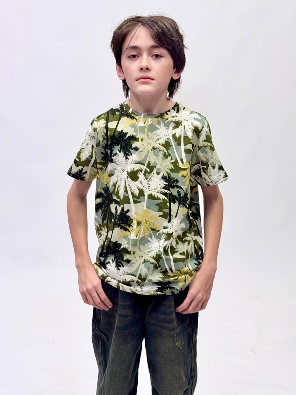 Футболка трикотажная для мальчика 8-12 лет Милашка Сьюзи