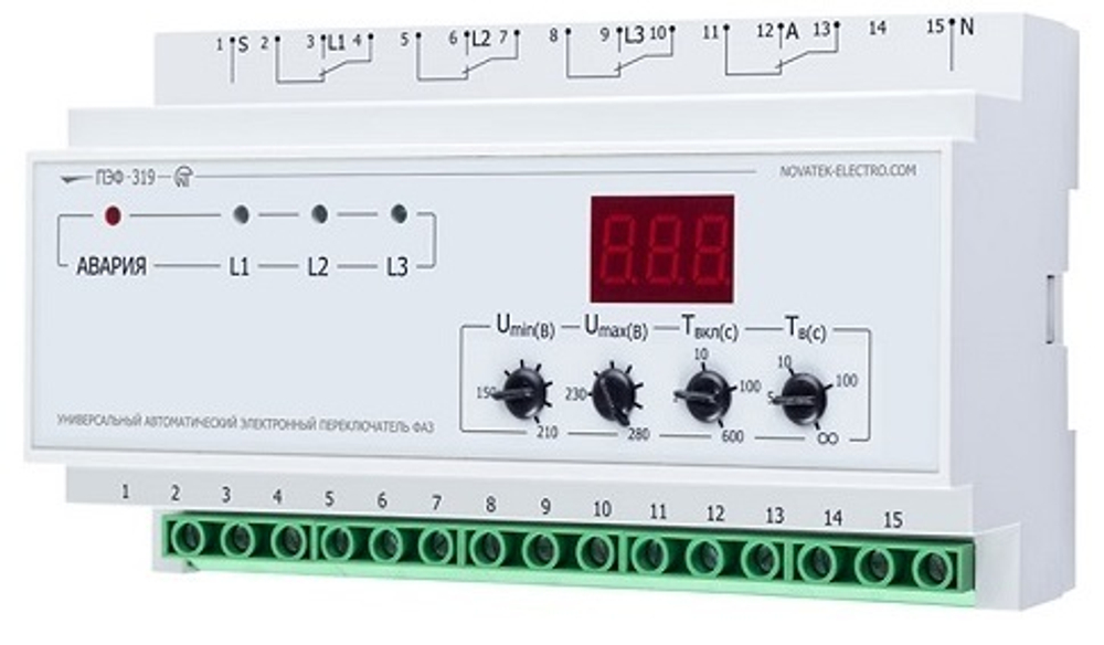 Реле напряжения Новатек-Электро 3425601401