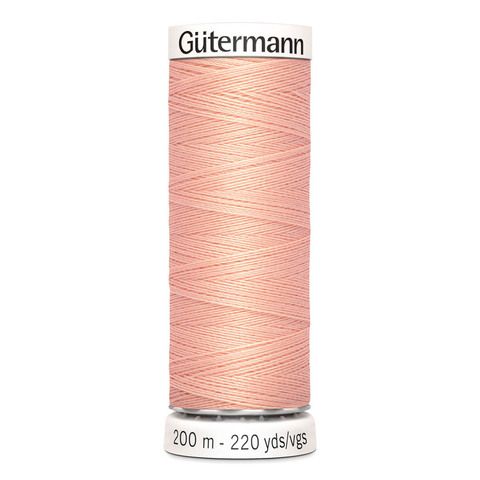 Нить Sew-All 200 м, Gutermann, 165 жемчужно-персиковый