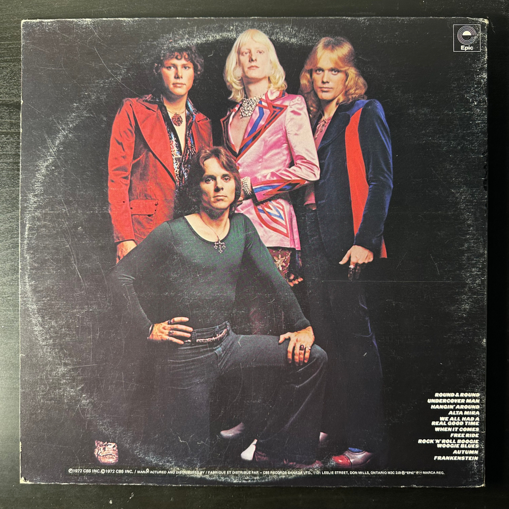 The Edgar Winter Group ‎– They Only Come Out At Night (Канада 1979г.)