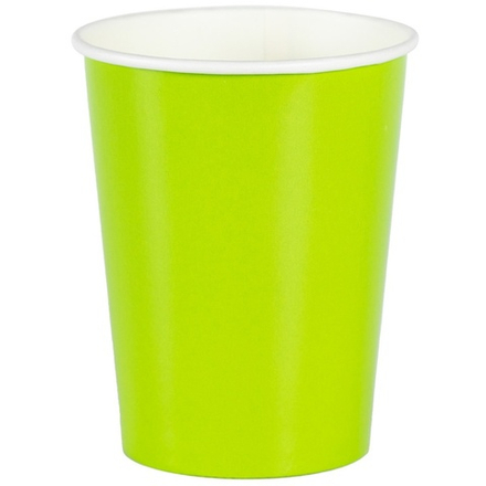 Стакан светло-зеленый 250мл 6шт