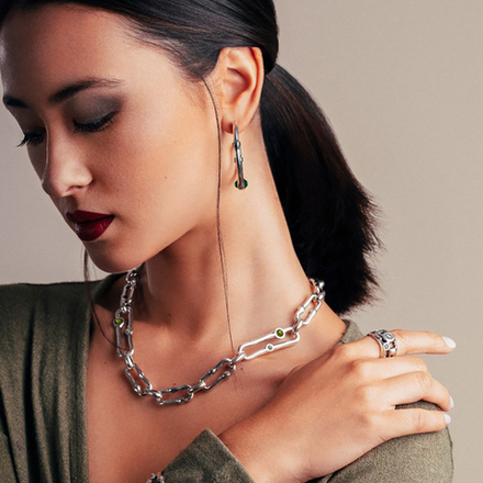 Кольцо Ciclon HANAE с серебряным покрытием K223500-08-9 G/S