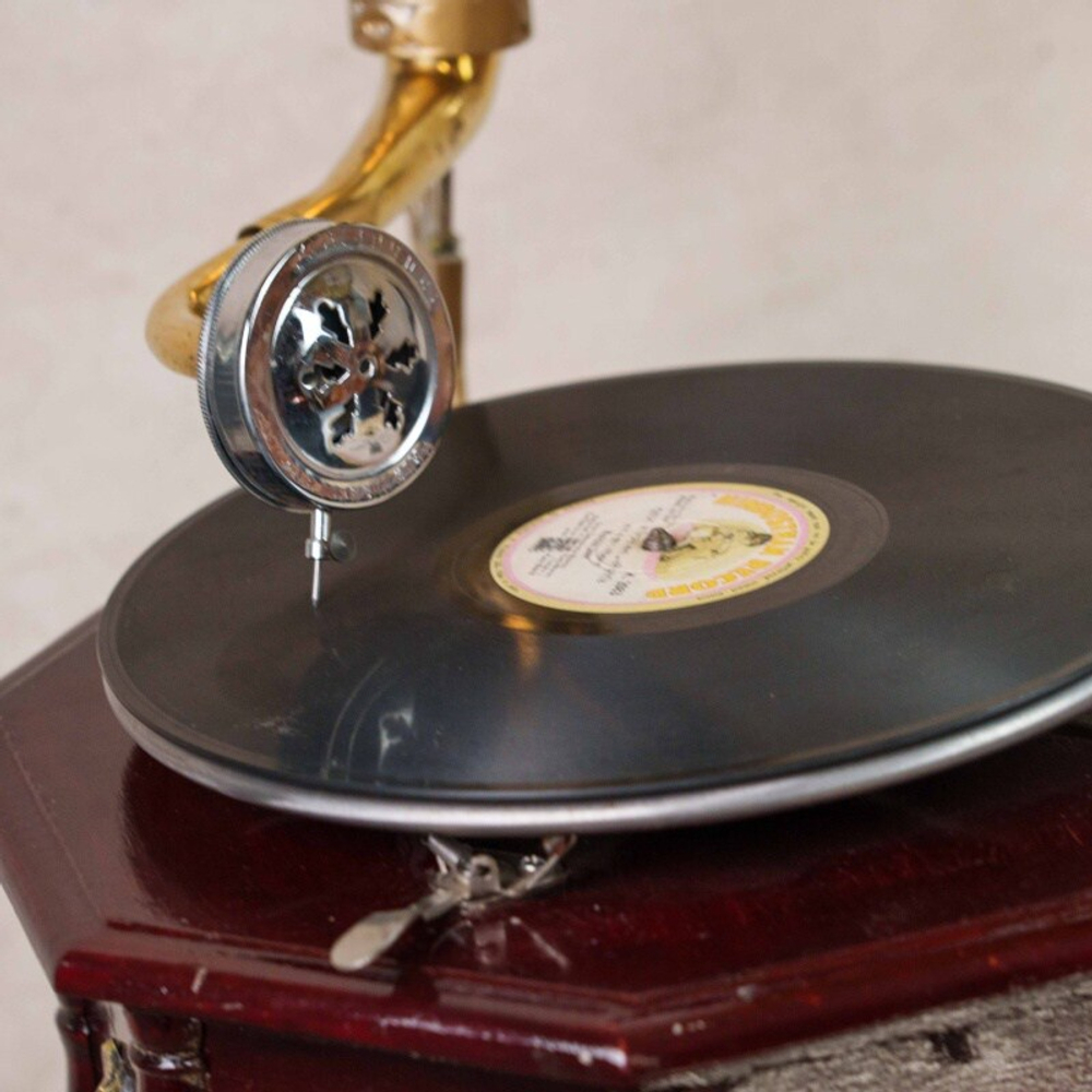 Граммофон с всадниками