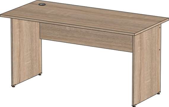 Стол письменный Стандарт Про дуб сонома