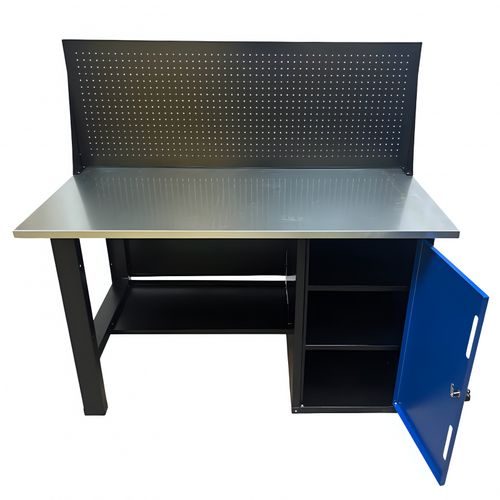 Great Wolf (GWT-V1400T1) Верстак инструментальный, тумба с дверью, экран, 1400x700