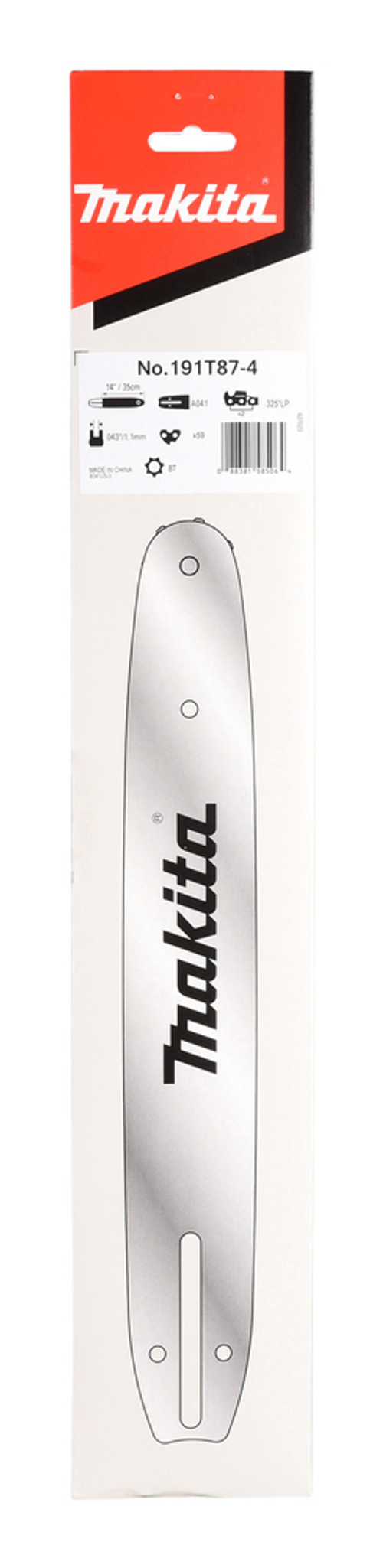 Шина 35 см Makita 191T87-4