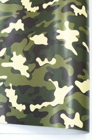 Бумага упаковочная глянцевая 70*100см,Камуфляж 1л.