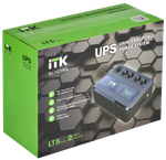 ITK ELECTRA LT5 ИБП однофазный линейно-интерактивный 800ВА/480Вт 5хSchuko LCD дисплей АКБ 1х9AH USB+USB Charge RJ45/11