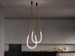 Pendant design lamp Leda by Karman
