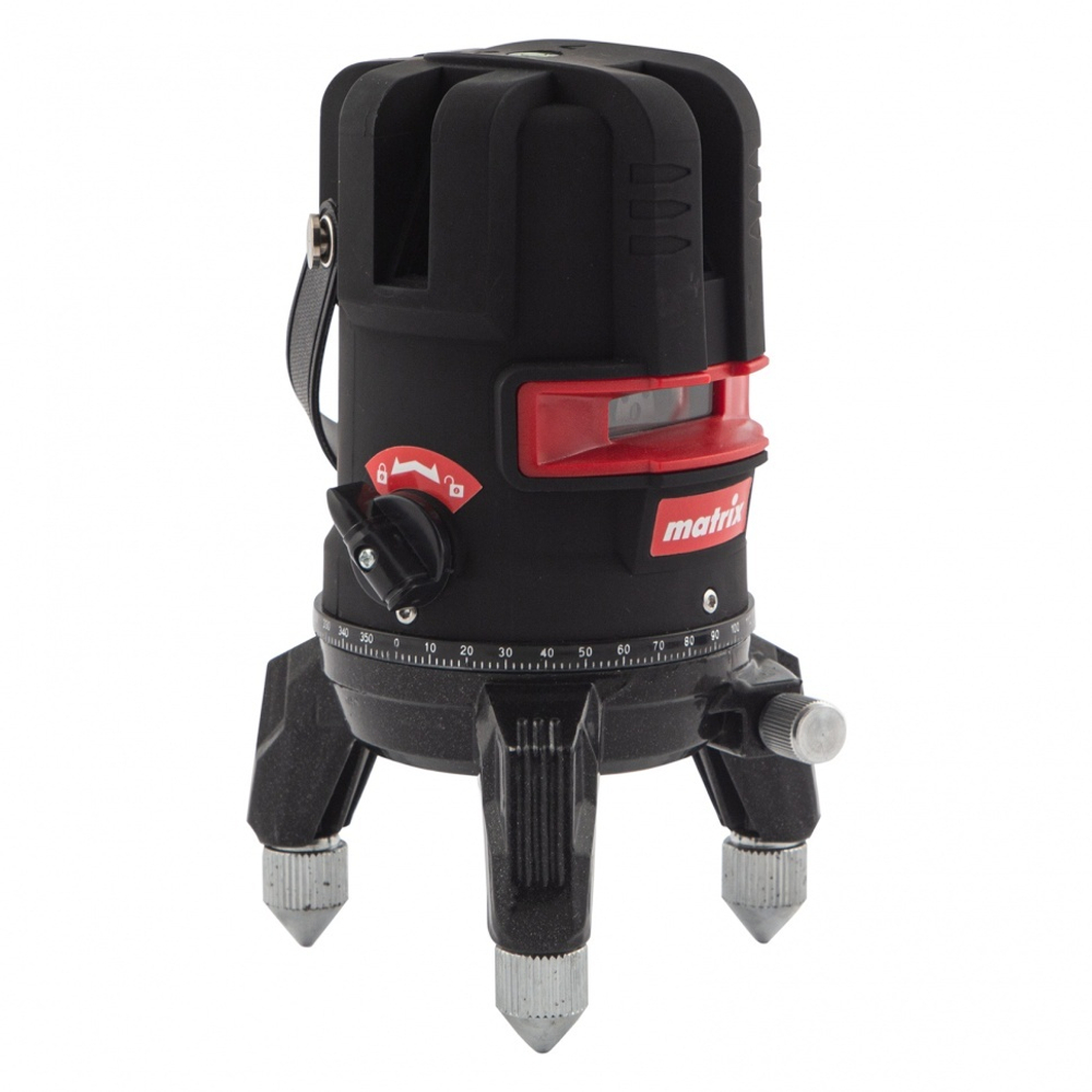 MATRIX Лазерный уровень ML 05 Red 20м 635нм резьба 5/8"