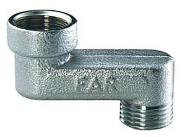 Эксцентрический фитинг FAR 1/2"x1/2" НР/ВР - 1 см. (Арт.:FC 5560 112)