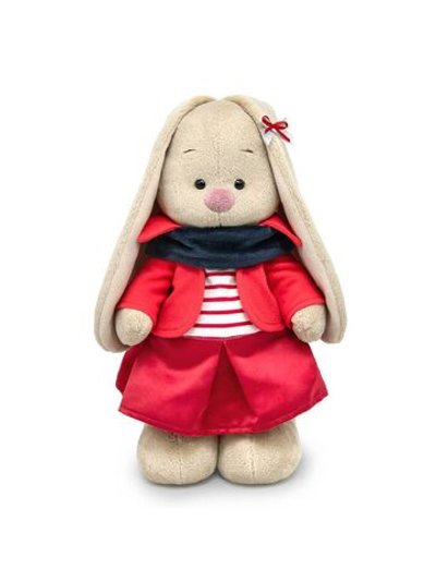 Мягкая игрушка Зайка Ми в комплекте с тельняшкой 32см