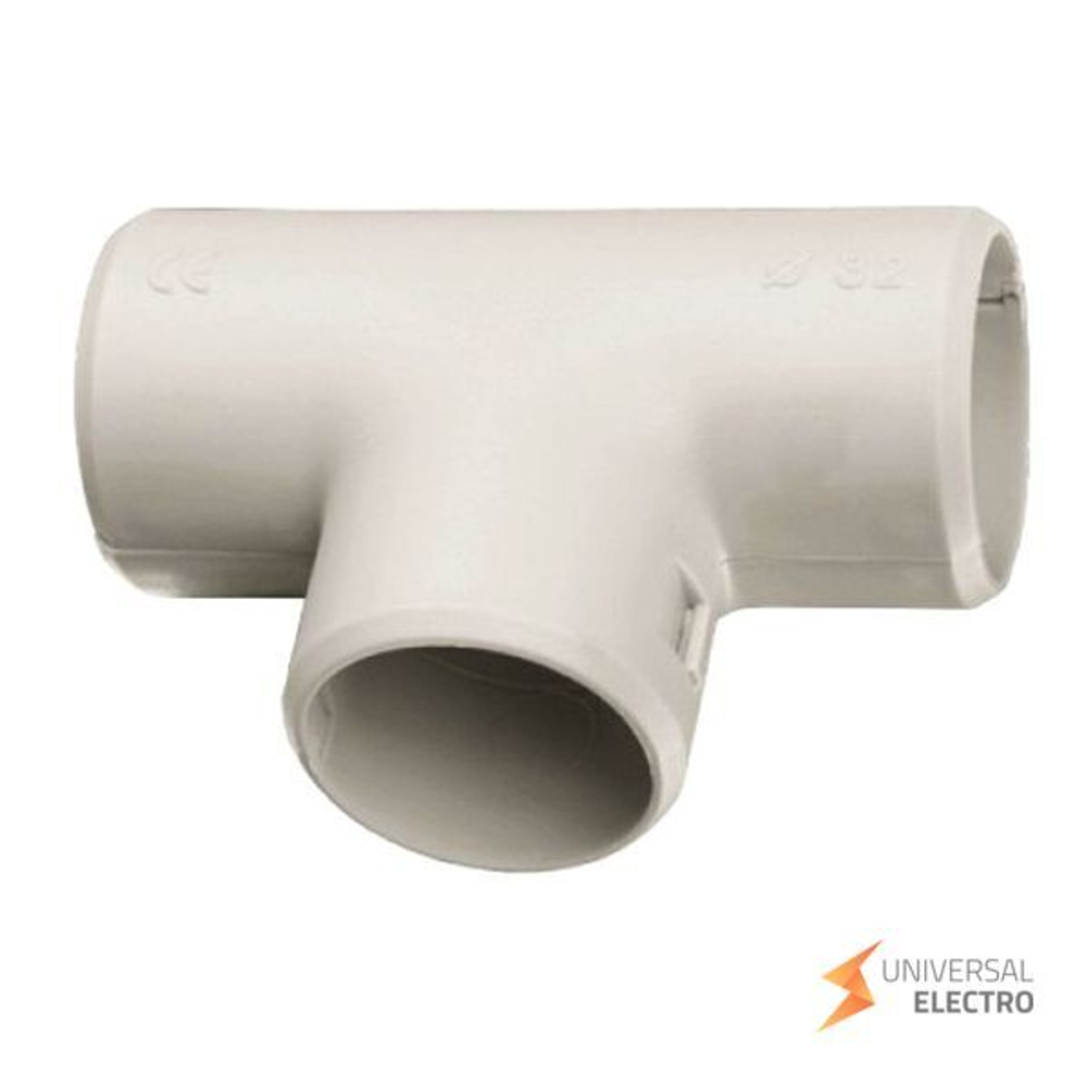 Тройник соединительный для трубы (20 мм) (10 шт,) EKF-Plast