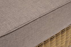 "Боно" лаунж-зона из искусственного ротанга, цвет соломенный