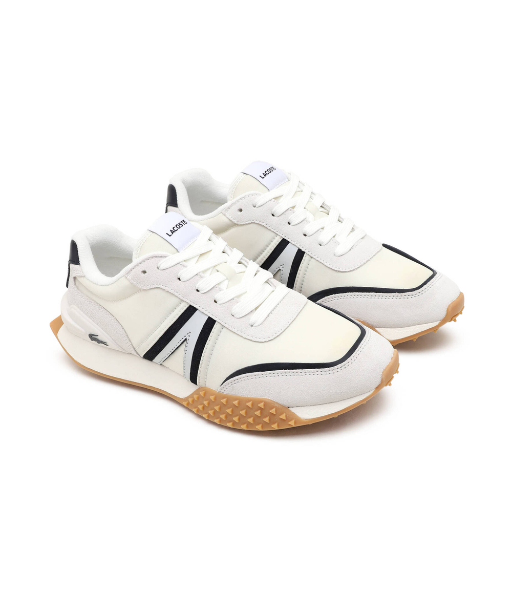 Кожаные кроссовки l-spin deluxe Lacoste - экрю(747SMA0113)