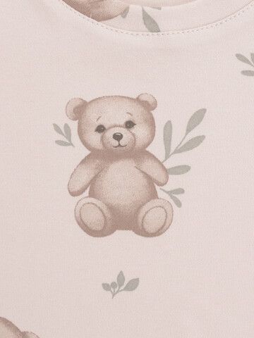 пижама  для девочки  К 1552/бежевый,медвежонок на полянке