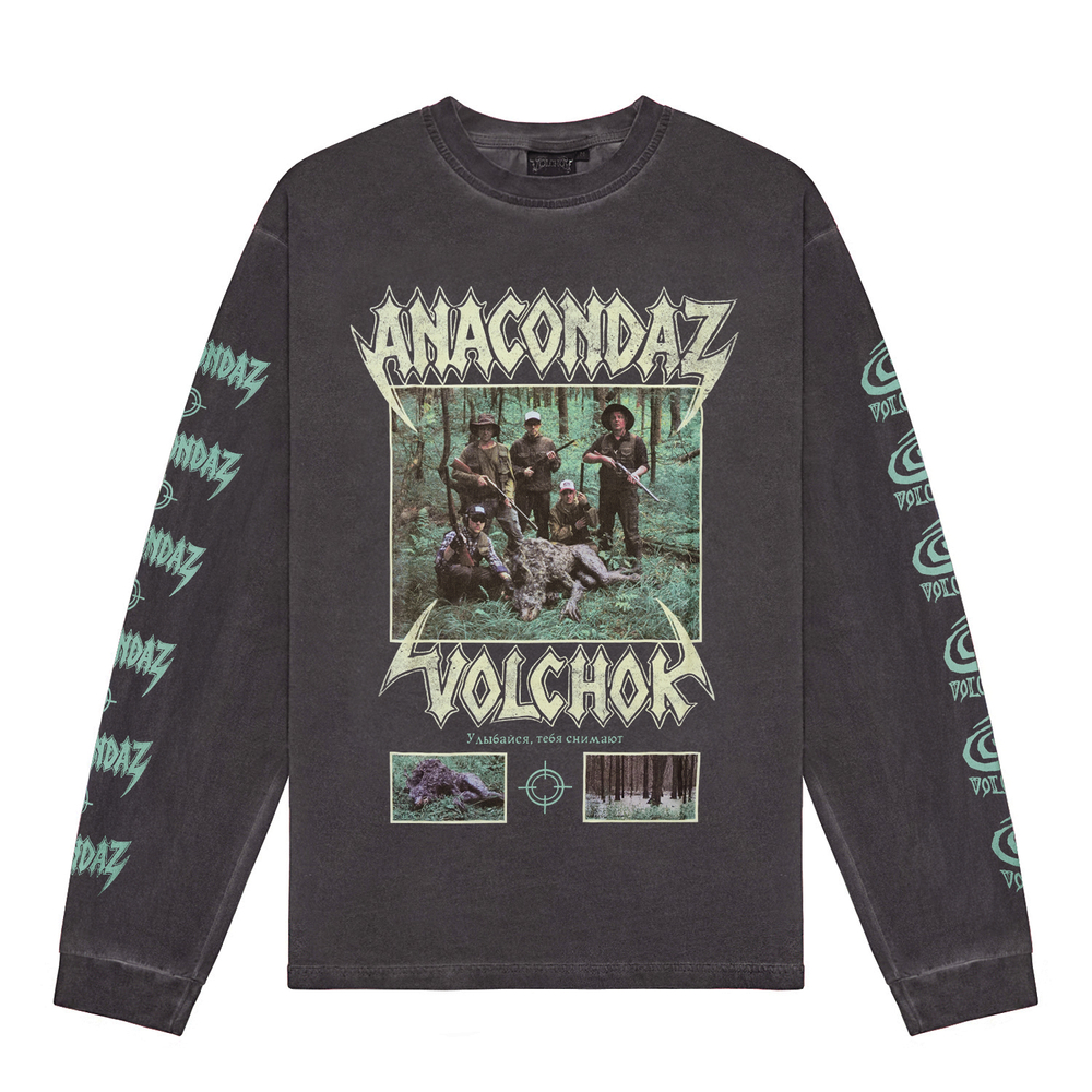 Лонгслив VOLCHOK x ANACONDAZ