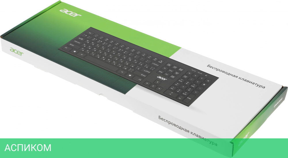 Клавиатура Acer OKR300 черный (ZL.KBDEE.014)