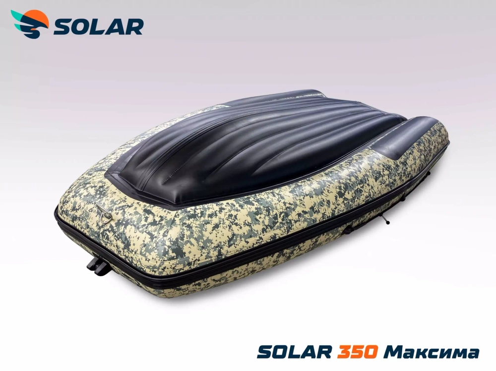 Лодка надувная моторная solar-350 к (максима)