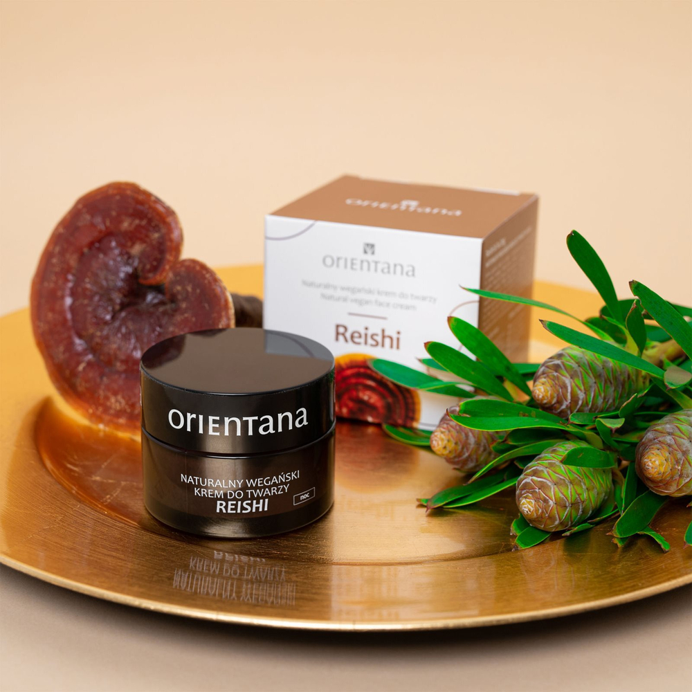 Orientana Natural Vegan Reishi - ночной крем для лица /   50  ml  / GTIN 5906395235421