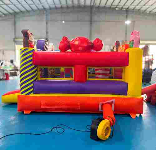 Коммерческий надувной батут «Сладкий замок» без горки, 3,5*3*2,3 м