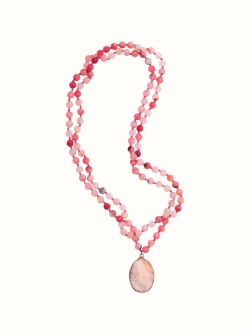 Кулон из натурального камня "Sugar" V1