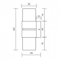 Накладной светильник Maytoni Torris MOD505WL-L12BS3K