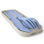 Набор из 3 столовых приборов в футляре mb pocket, bleu infinity