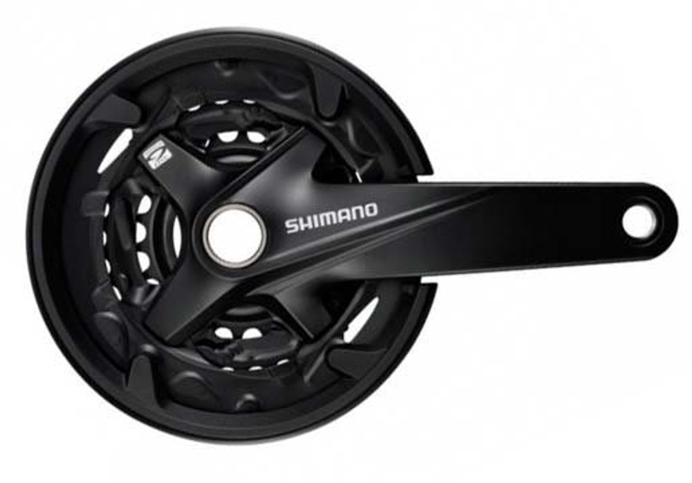 Система Shimano MT200, 175мм, 40/30/22T, ин. вал. защ, цв. черн, для 9ск.