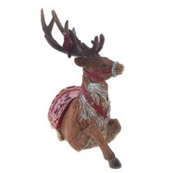 GAEM Фигурка декоративная "Олень", L25 W10 H19 см