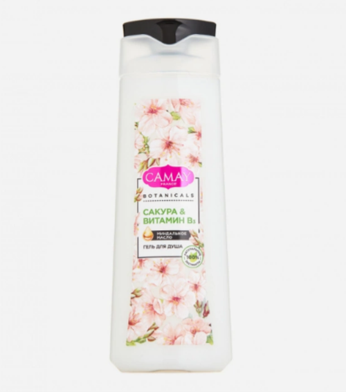 CAMAY гель/душ  BOTANICALS Японская сакура 250 мл