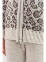 Кофта вязаная с капюшоном