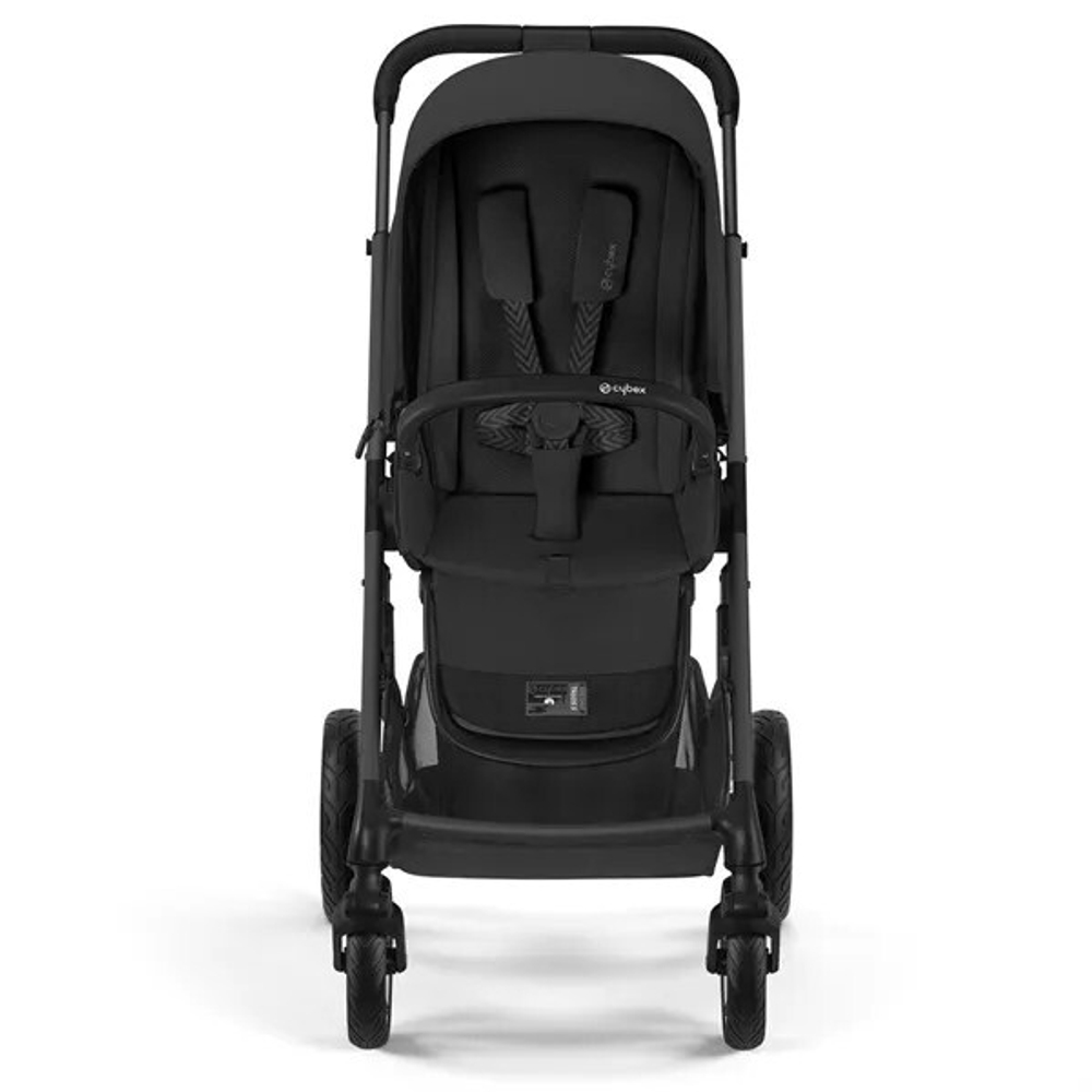 Прогулочная коляска Cybex Talos S Lux BLK Moon Black с дождевиком