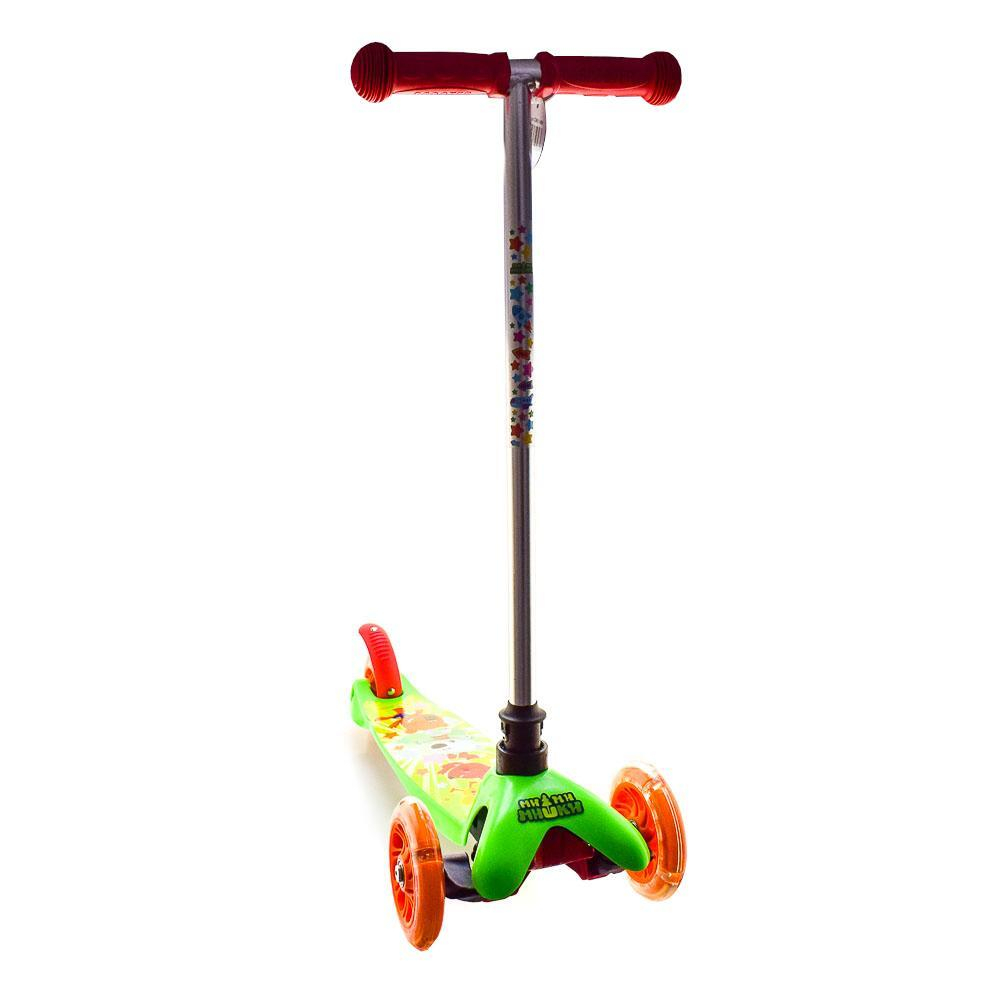 Самокат 3кол. Ми-ми-мишки, 120 и 90 мм, арт. C08611-MM