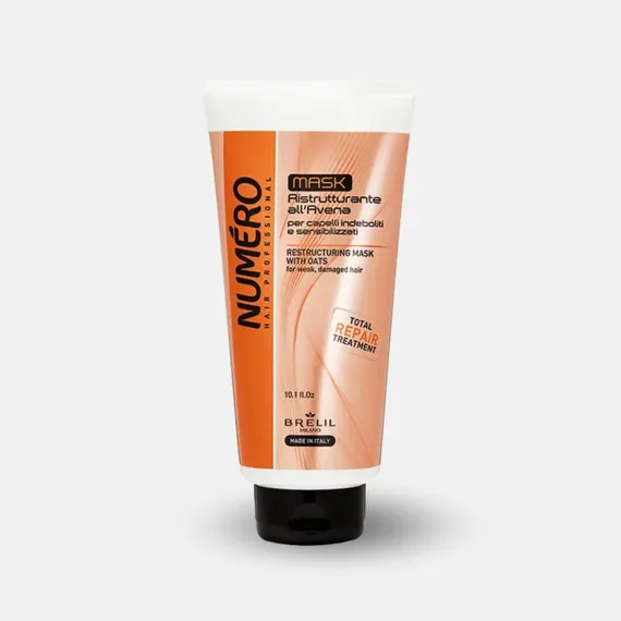 ВОССТАНАВЛИВАЮЩАЯ МАСКА С ЭКСТРАКТОМ ОВСА ДЛЯ ОСЛАБЛЕННЫХ И ЧУВСТВИТЕЛЬНЫХ ВОЛОС