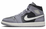 Кроссовки Jordan Air Jordan 1 Mid "Cement Grey" (Женская размерная сетка)