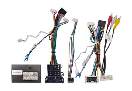 Комплект рамки с разъёмами 9"+can Lada XRAY 2015+ - Car-Smart 7478