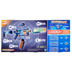 Hasbro Nerf Loadout - Бластер CYBERLIGHT GHOST + 24 стрелы G1824
