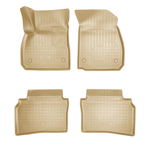 Ковры в салон Norplast/Unidec для Opel Insignia (2017-)Полиуретан,Бежевый, арт.NPA11-C63-410-B