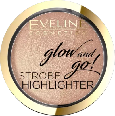 EVELINE Хайлайтер запеченный 02-GENTLE GOLD серии GLOW AND GO! 8,5г (*3*24)