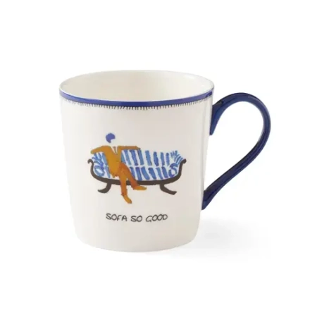 Spode Кружка Kit Kemp Doodles 340 мл Sofa So Good