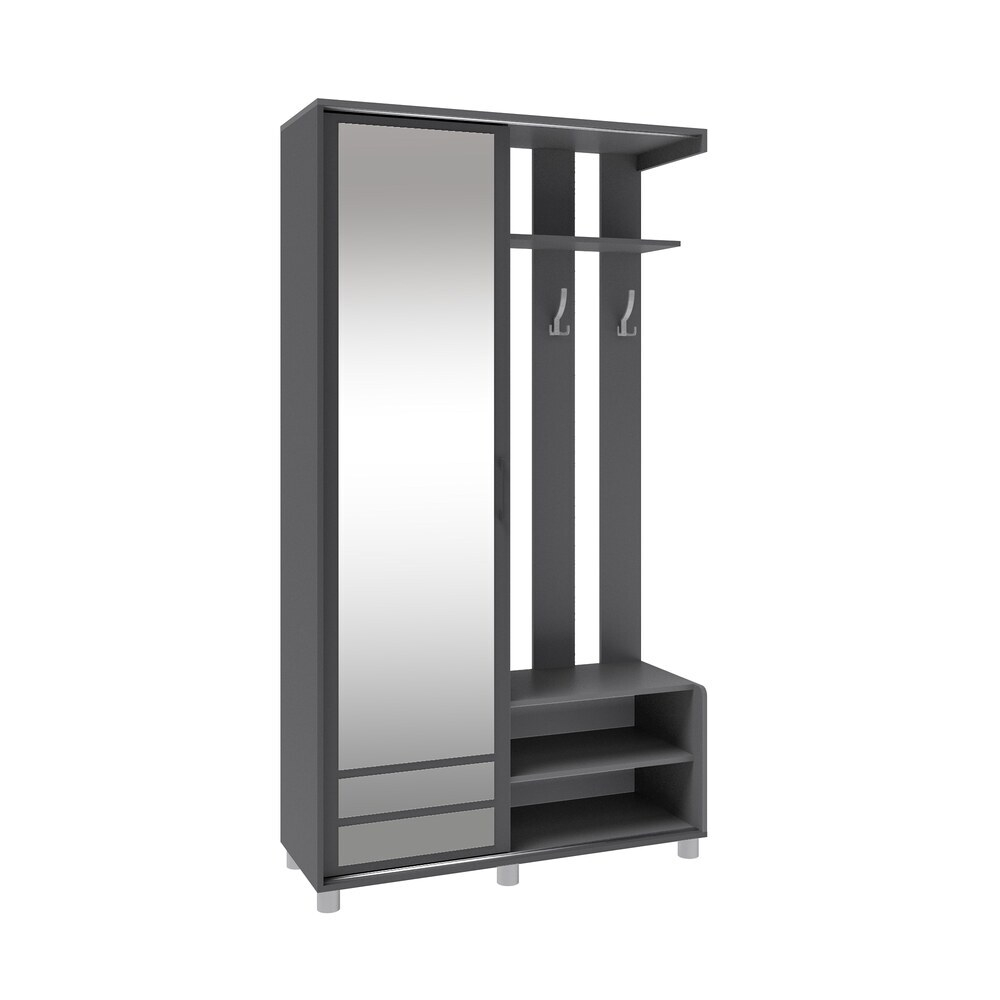 Прихожая Ларго-2, Графит серый