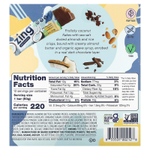 Zing Bars, Plant-Based Bar, темный шоколад с кокосом в миндальной пасте, 12 батончиков по 50 г (1,76 унции)