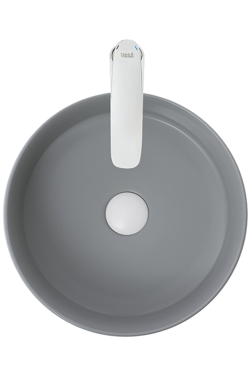 Раковина-чаша WeltWasser Elbach 3134 MFG 35 10000004513 Светло-серая матовая