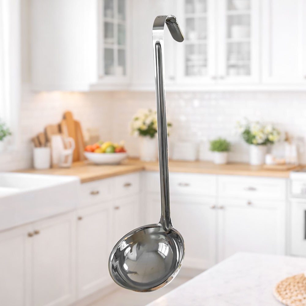 Половник 300мл профессиональный цельнотянутый "Общепит"