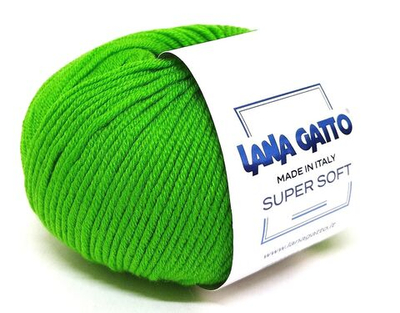 Пряжа Lana Gatto Super Soft 50г/125м,1 моток, цвет (10083)