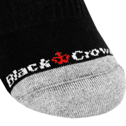 Black Crown Sports Socks - Black, Grey