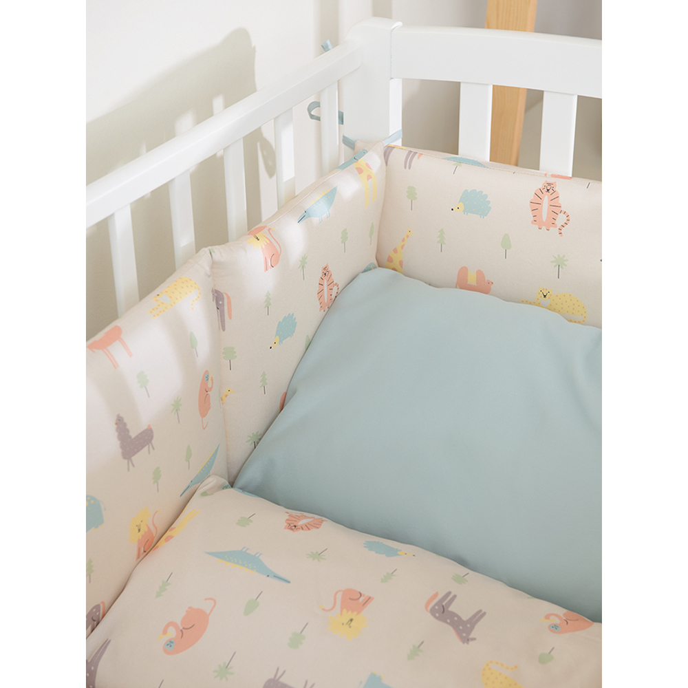 Наволочка 30х50см Tkano Essentia голубая