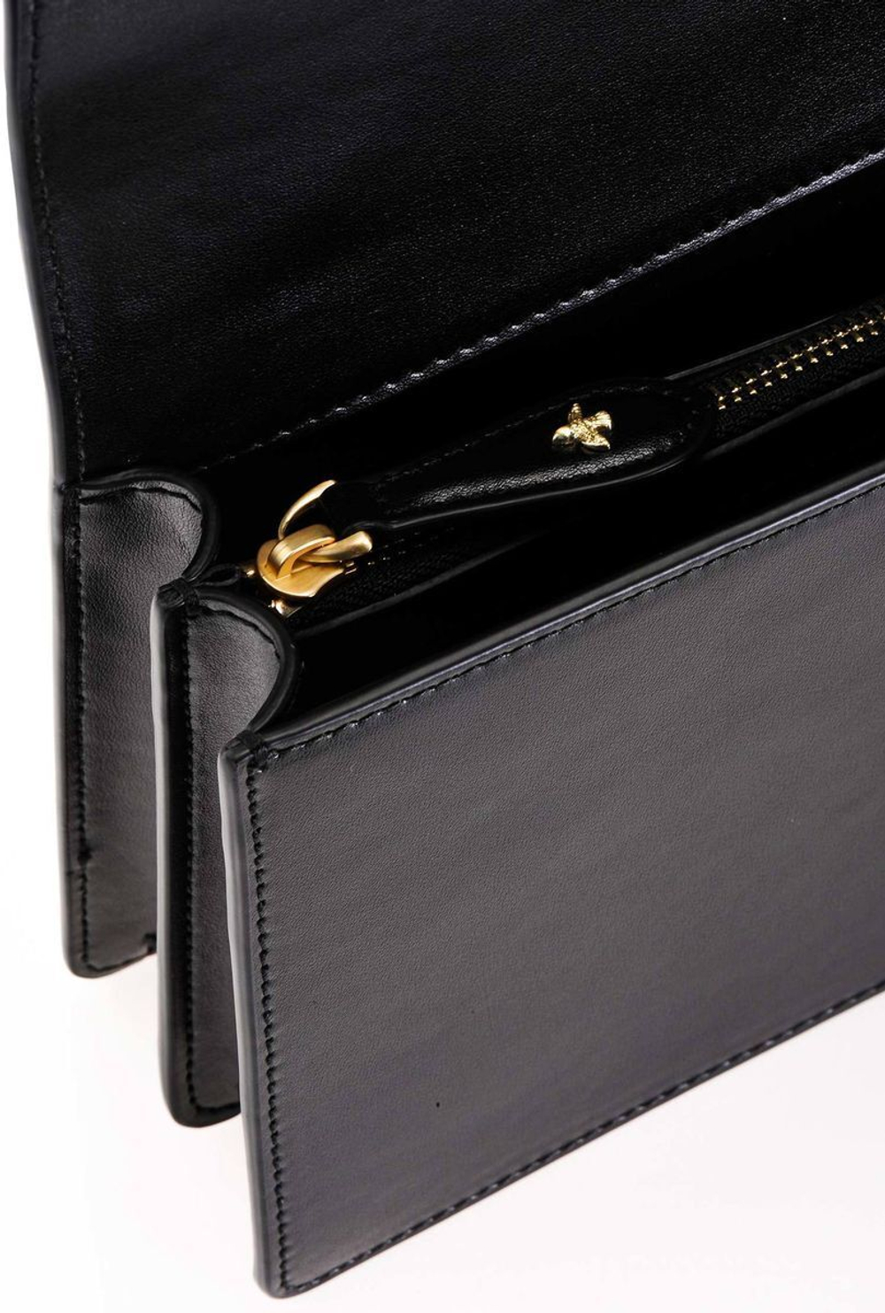 CLASSIC LOVE BAG SIMPLY MINI HEARTS - black/gold